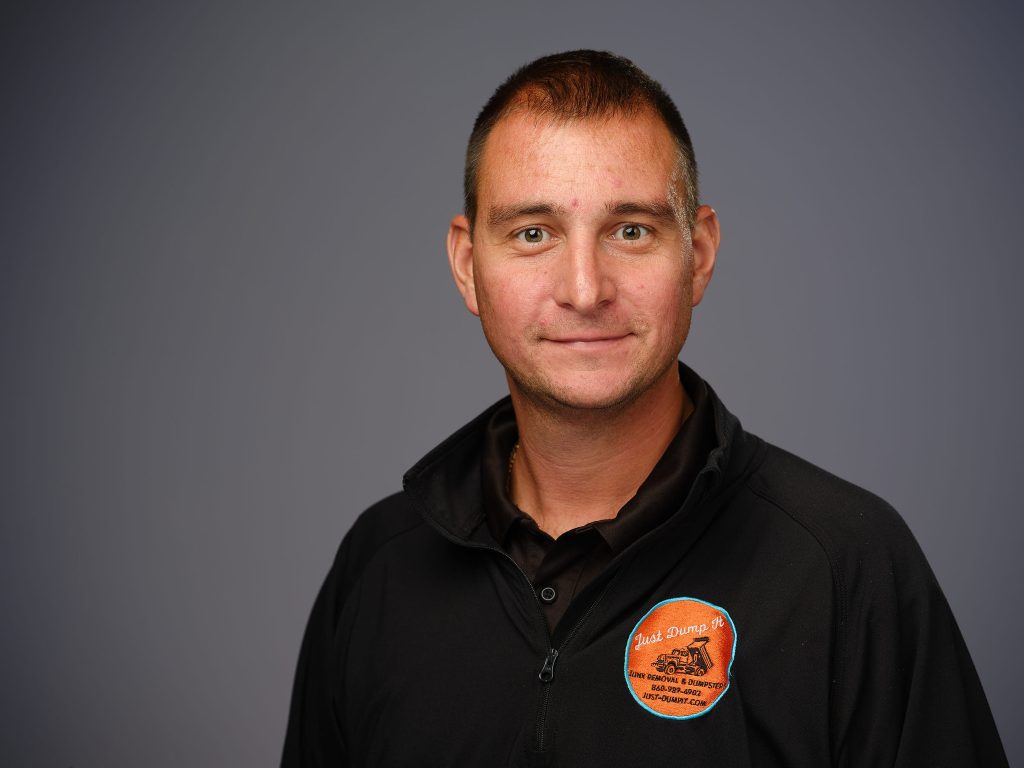 Tom Larson, owner operator of Just Dump It