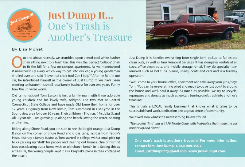 Ones Trash is Anothers Treasure