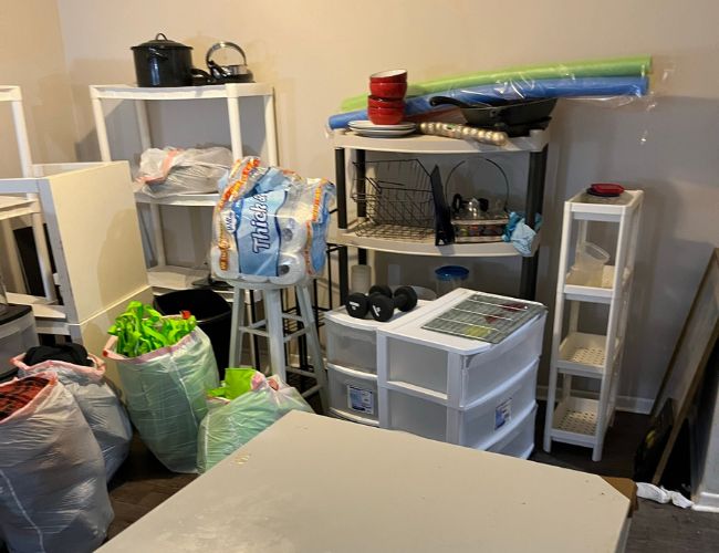 Cluttered Junk in the Office