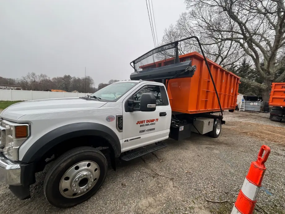 Just Dump It Truck with Dumpster