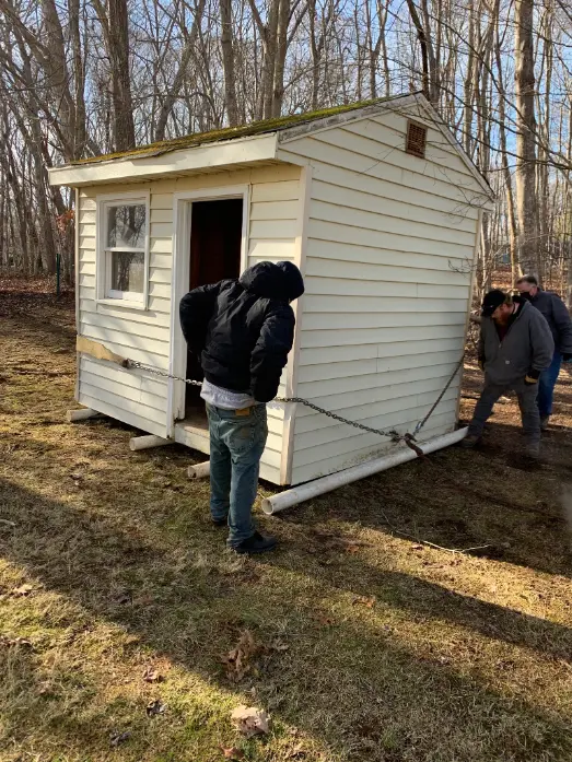Shed Demolition and Removal in Old Lyme CT